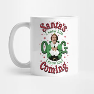 OMG Santa Buddy The Elf Mug